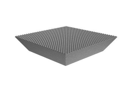 Gummiklotz für RAVAGLIOLI, AUTOP universelle Verwendung auf Scherenhebebühnen Abmessung 135 x 135 x 30 mm