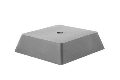 Rubber block for JAB BECKER, AUTOP universal use on scissor lifts dimensions 150 x 150 x 40 mm