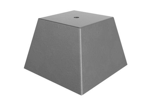 Rubber block for JAB BECKER, AUTOP universal use on scissor lifts dimensions 150 x 150 x 100 mm