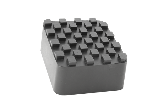 Rubber block for MAHA universal use on scissor lifts dimensions 120 x 100 x 50 mm